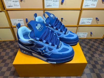 Louis Vuitton Skate Sneaker Full Blue