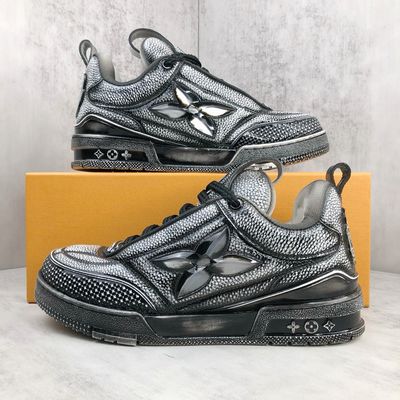 Louis Vuitton Skate Sneaker Foshan Black Shoe