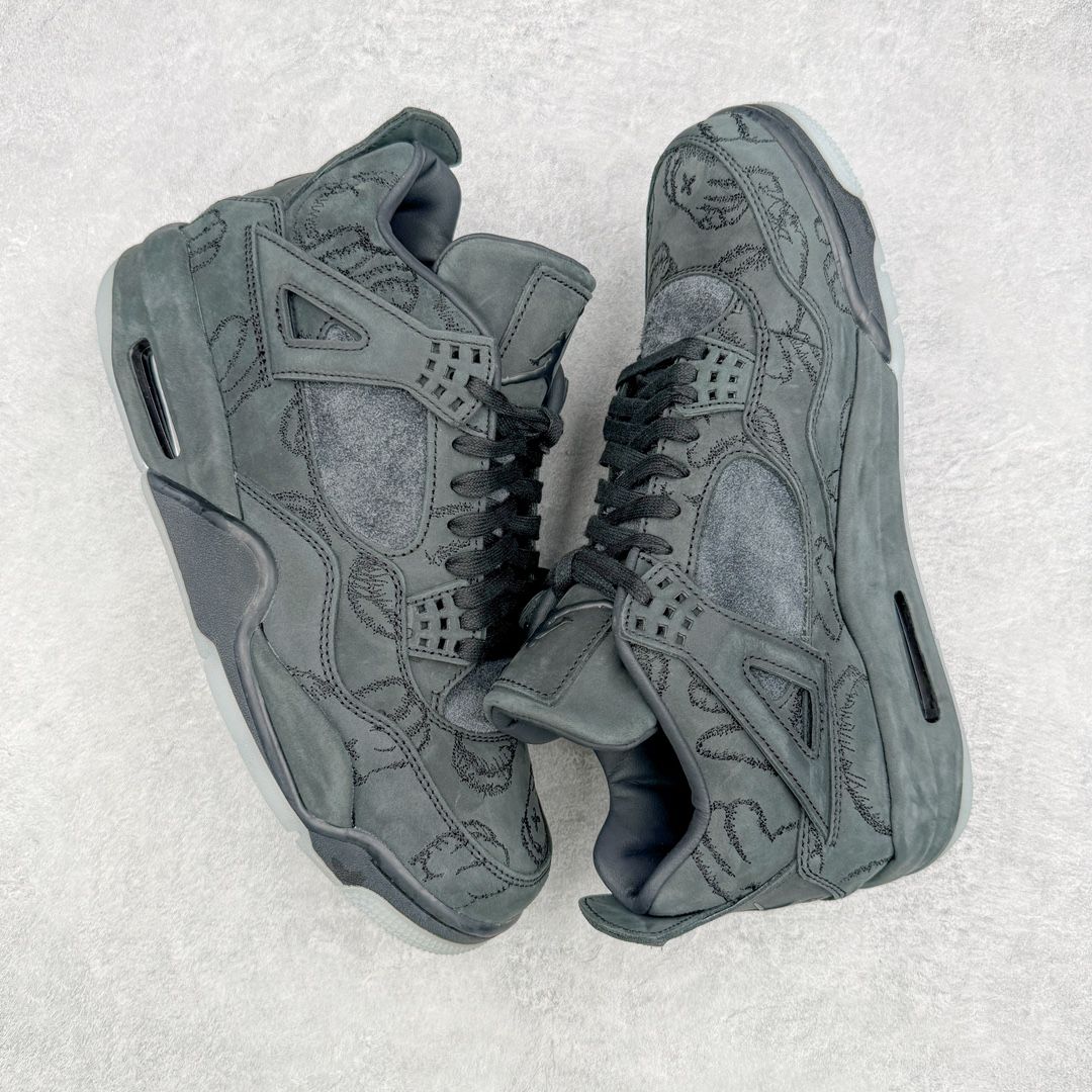 AJ4 Kaws Black