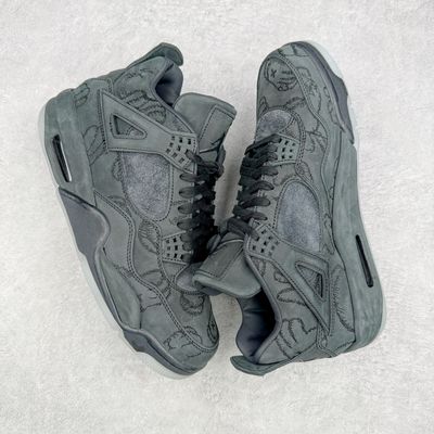 AJ4 Kaws Black
