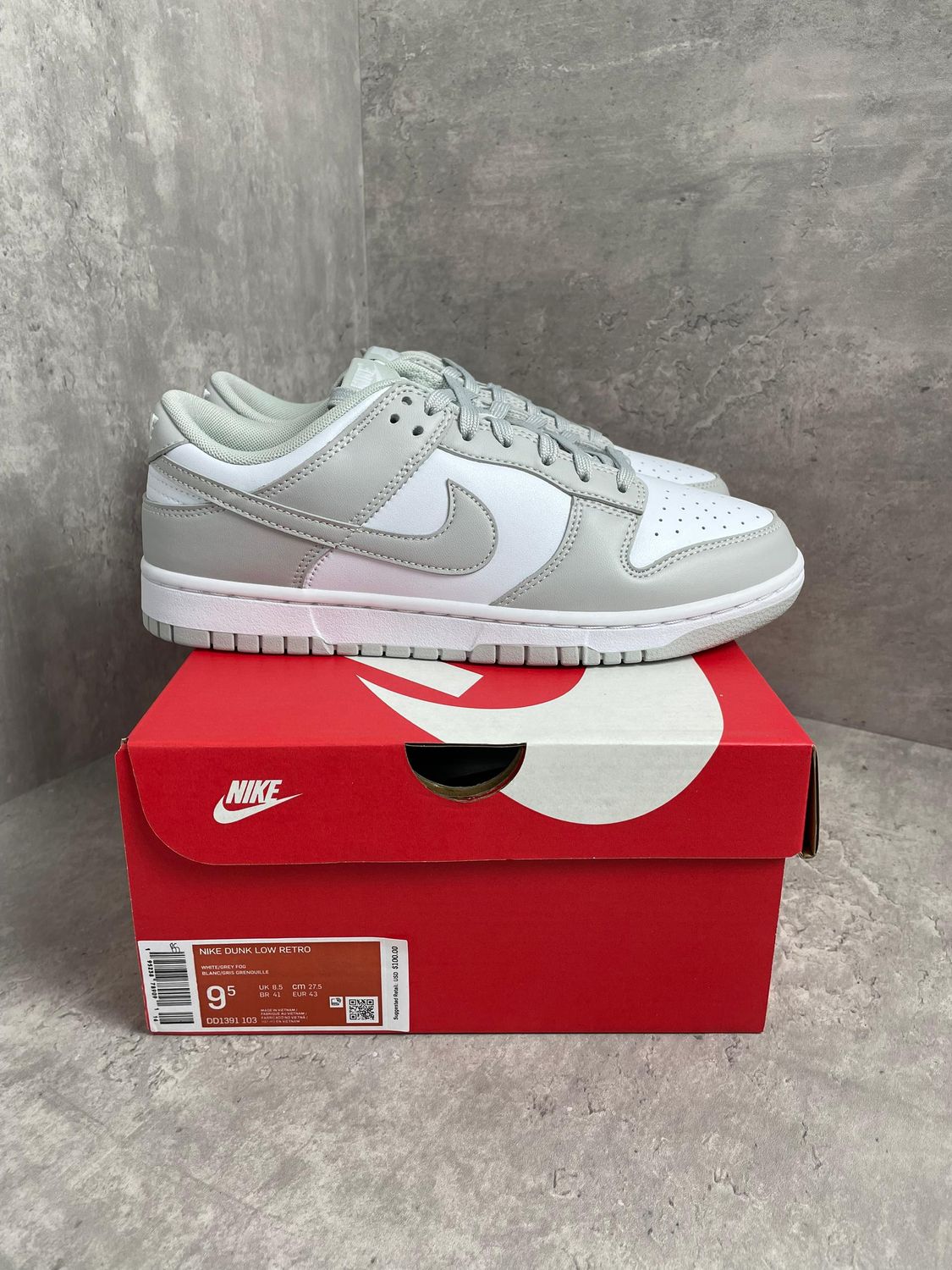 Dunk Low Retro Grey Fog