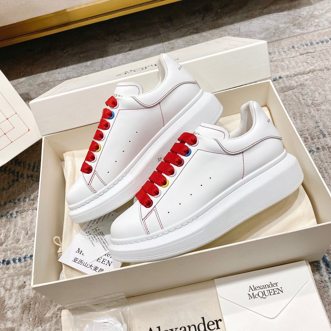 Alexndr McQueen Oversized Red Laces