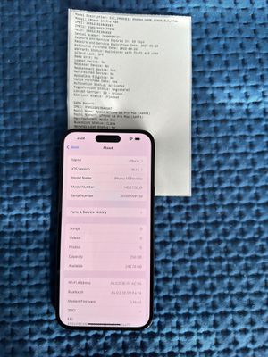 iPhone 14 Pro Max 256GB Black Battery 100%