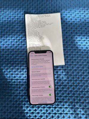 iPhone 12 64GB Blue Battery 77%