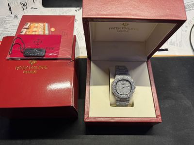Moissanite PP Watch Full White SKU 201