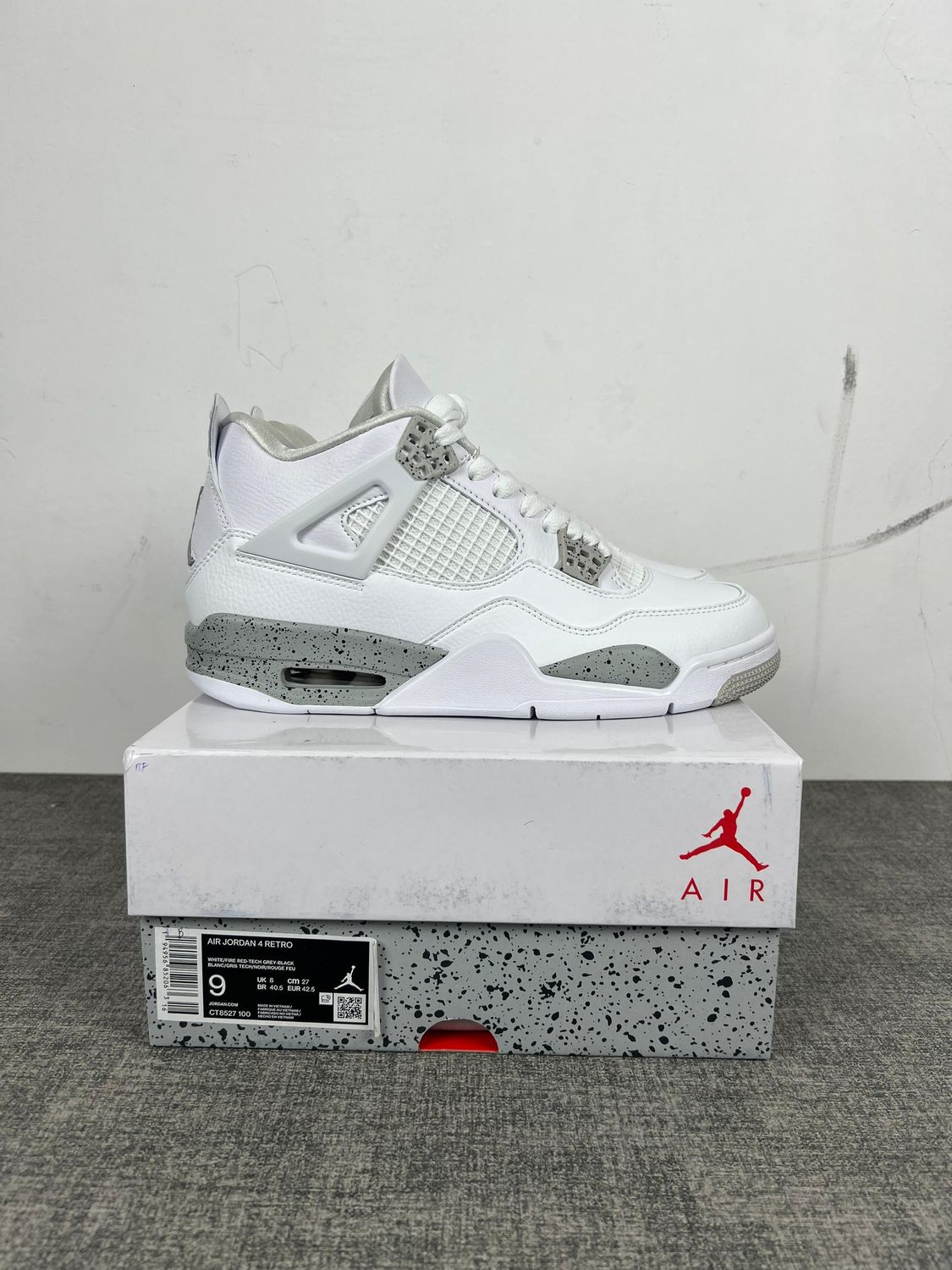 AJ4 White Oreo