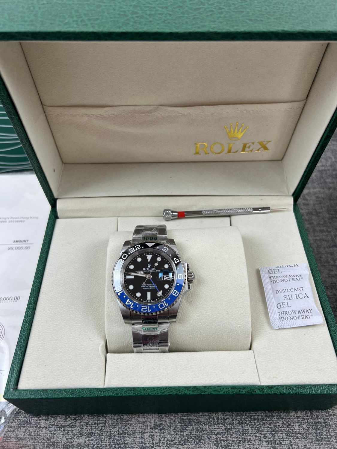 Steel Watch  41mm Batman SKU 402