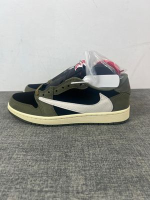AJ1 Low Black Olive