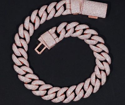 Cuban Chains Flower Setting