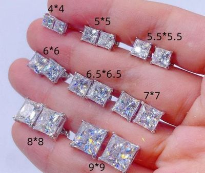 Square Cut Earring