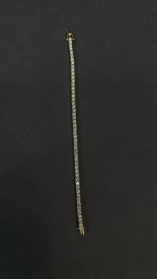 Moissanite Rosegold Tennis Bracelet #007