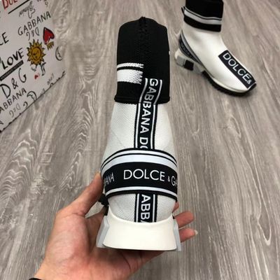 DG High Top White Black