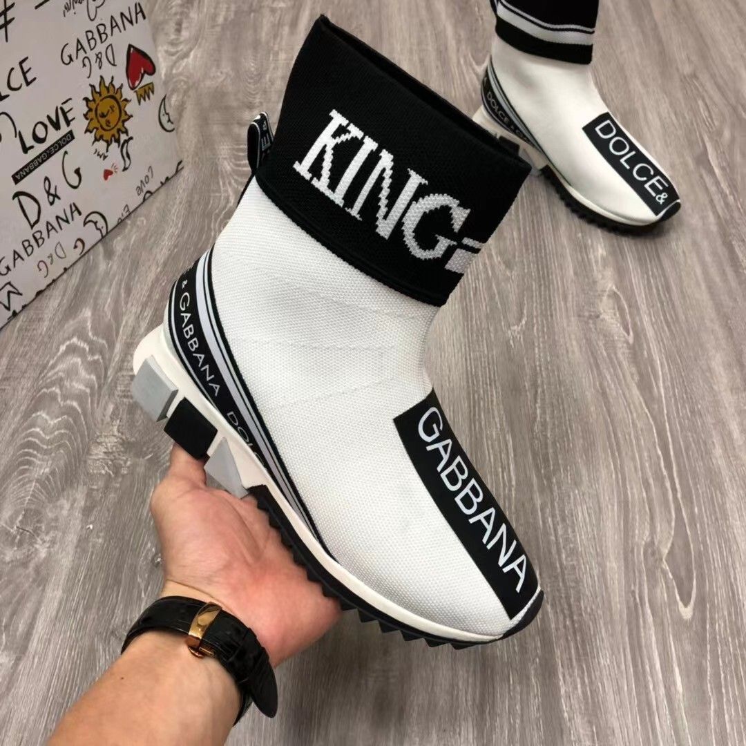 DG High Top White Black