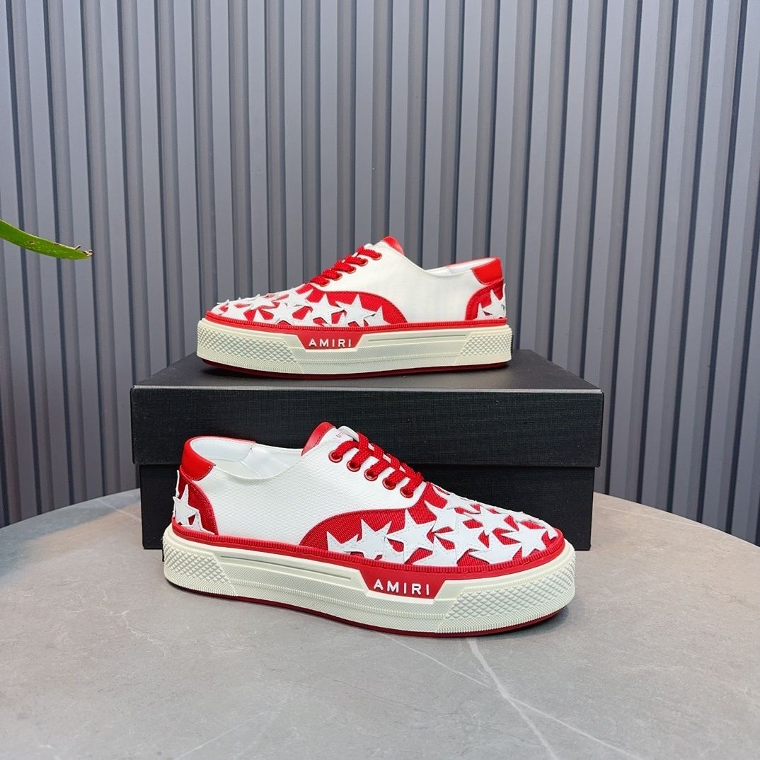 AM Low Top Red
