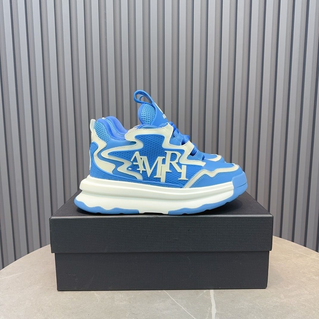 AM High Top Blue Design