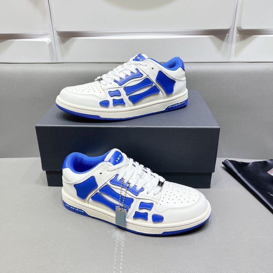 AM Low Top White Blue