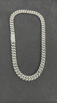 Moissanite Chain Eliantte Setting 13MM