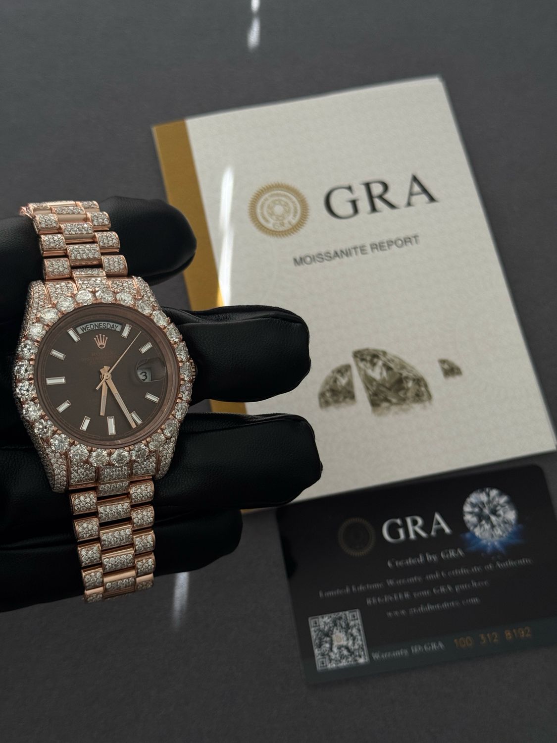 Moissanite Watch #031