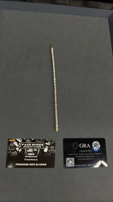 Moissanite Tennis Bracelet 4MM