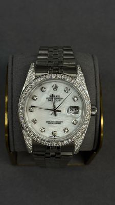 Moissanite Watch 36MM #033
