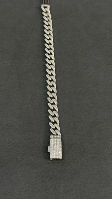 Moissanite Cuban Bracelet 10MM