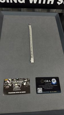 Moissanite Cuban Bracelet 10MM