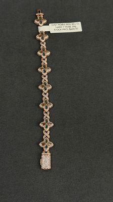 Moissanite Clover Bracelet 14MM