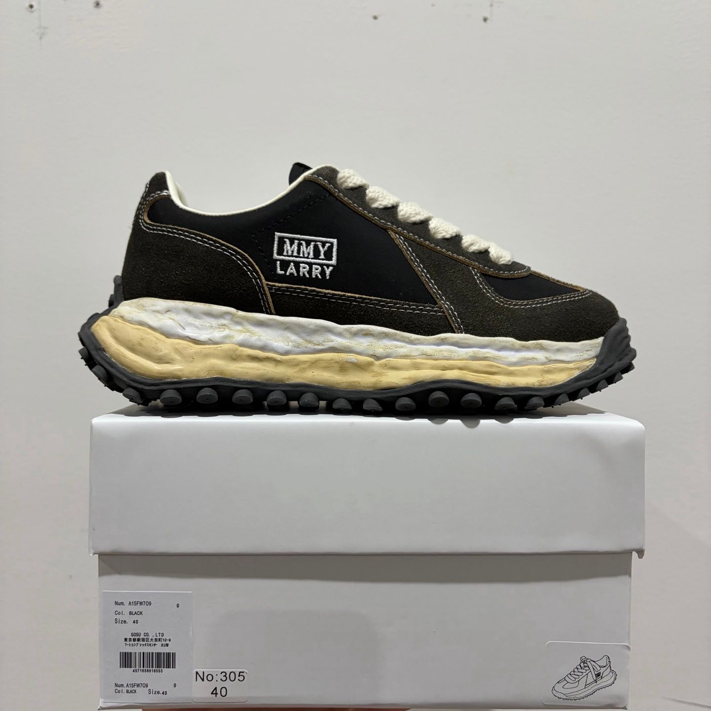 Maison Mihara Yasuhiro White/Black