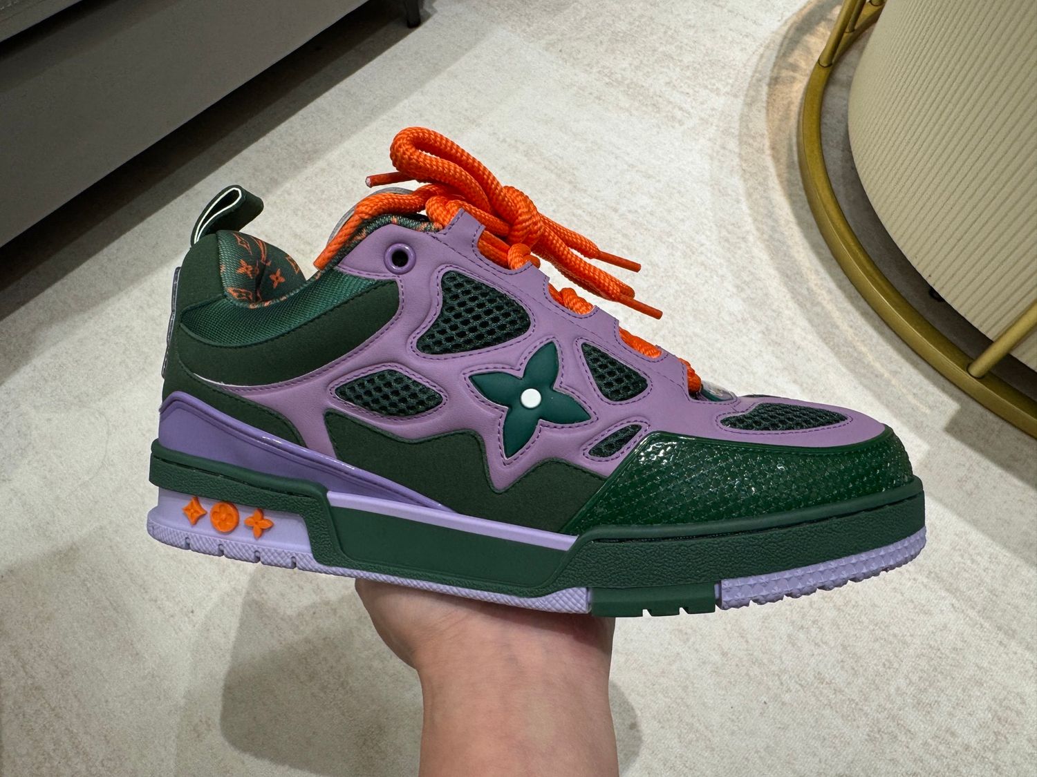 LV Trainer Green Orange Multi