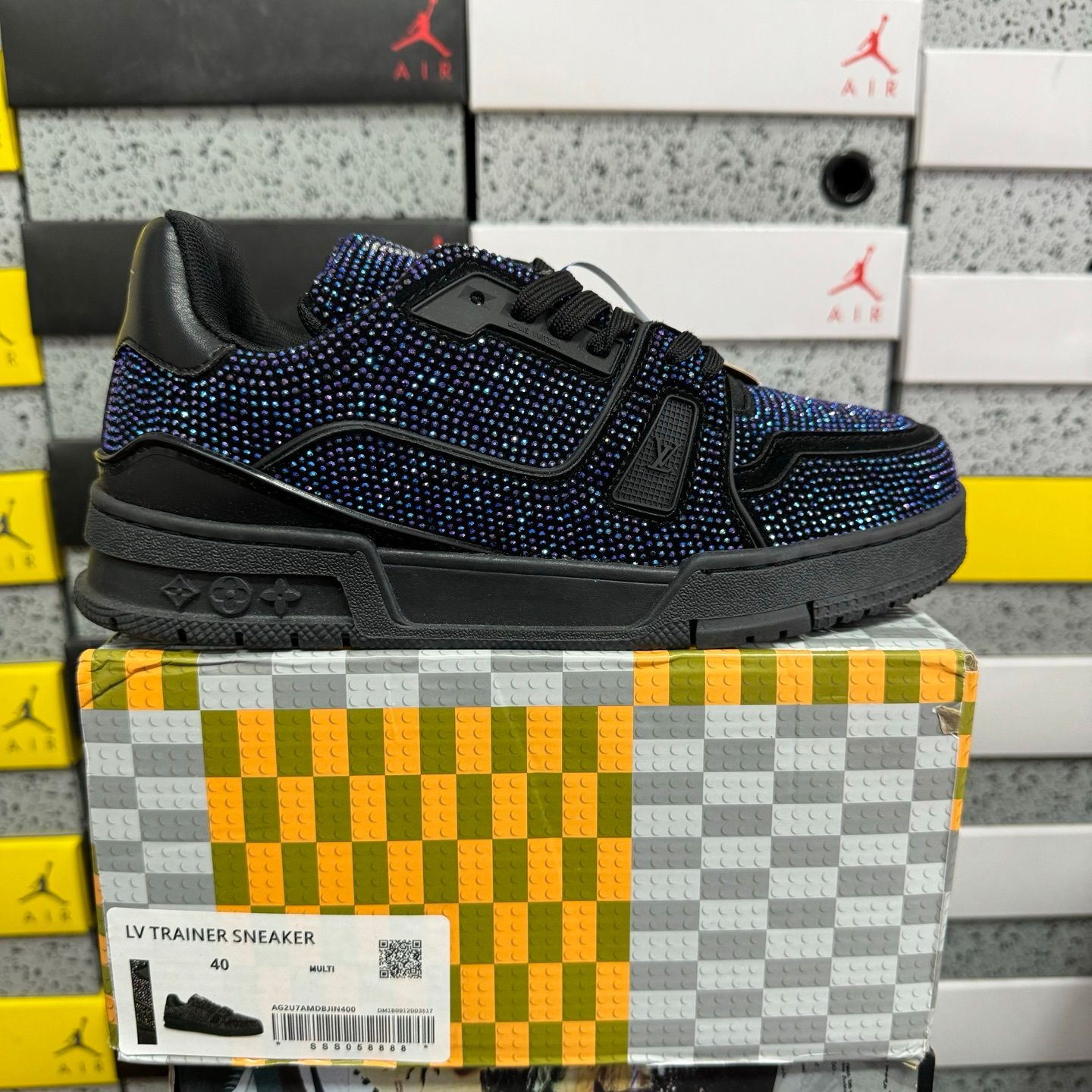 LV Trainer Blue Black Multi