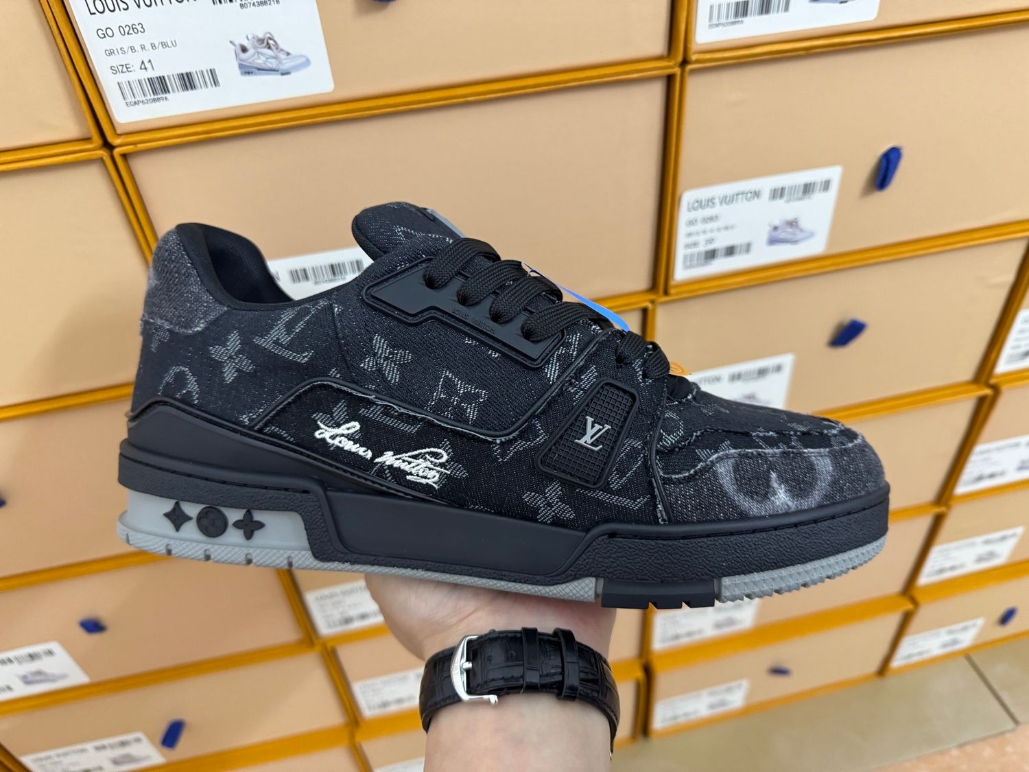 LV Trainer Full Black Multi