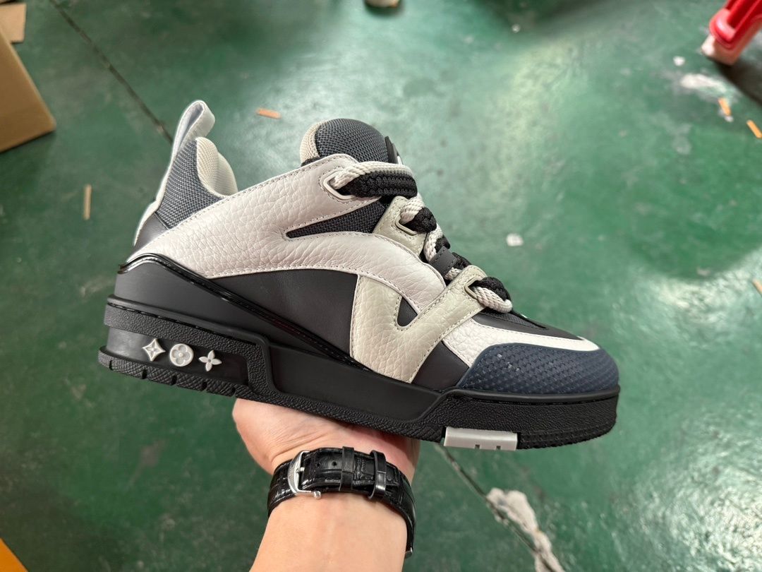 LV Custom White Black Multi W