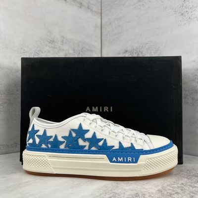 AM Low Top White Blue W