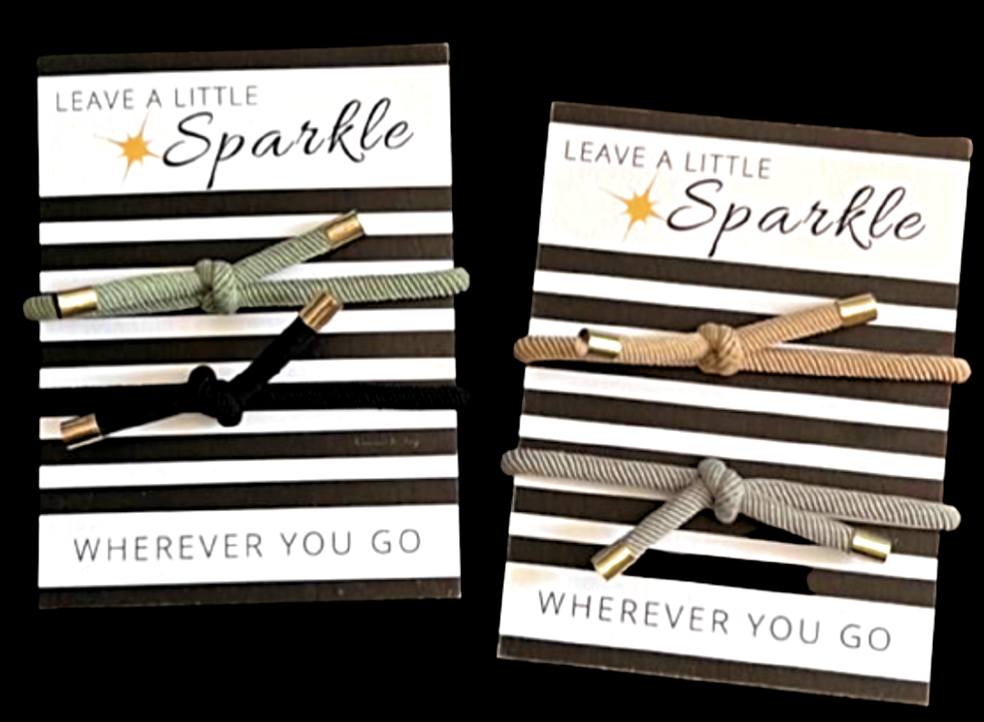 Gold Tip Hair Ties
