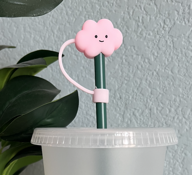 Cloud Straw Topper Cover