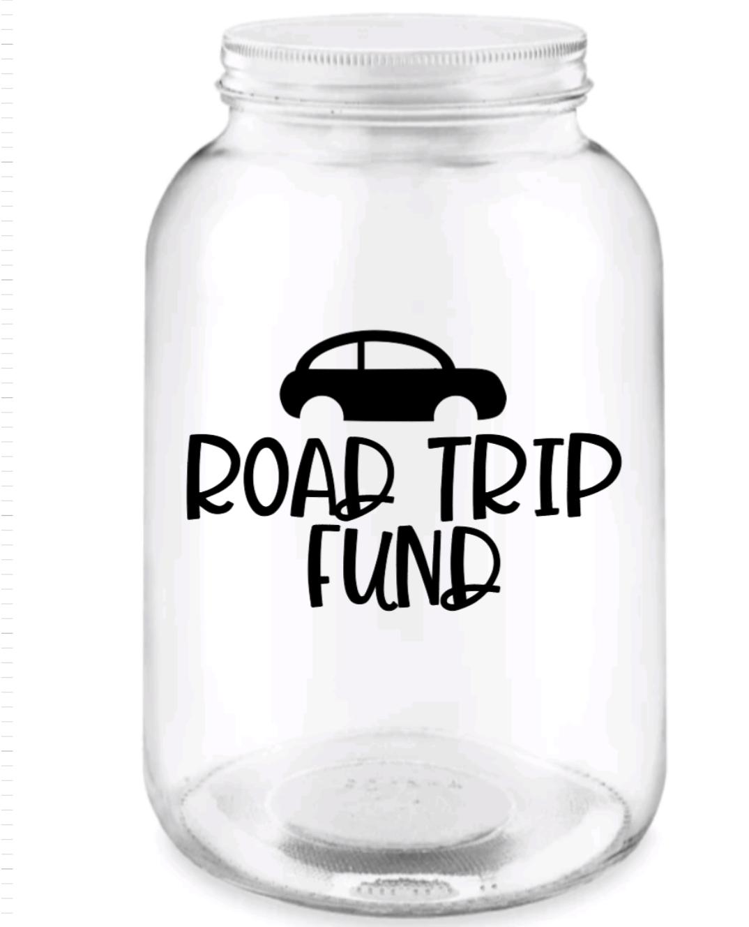 Road Trip Fund Vinyl Label