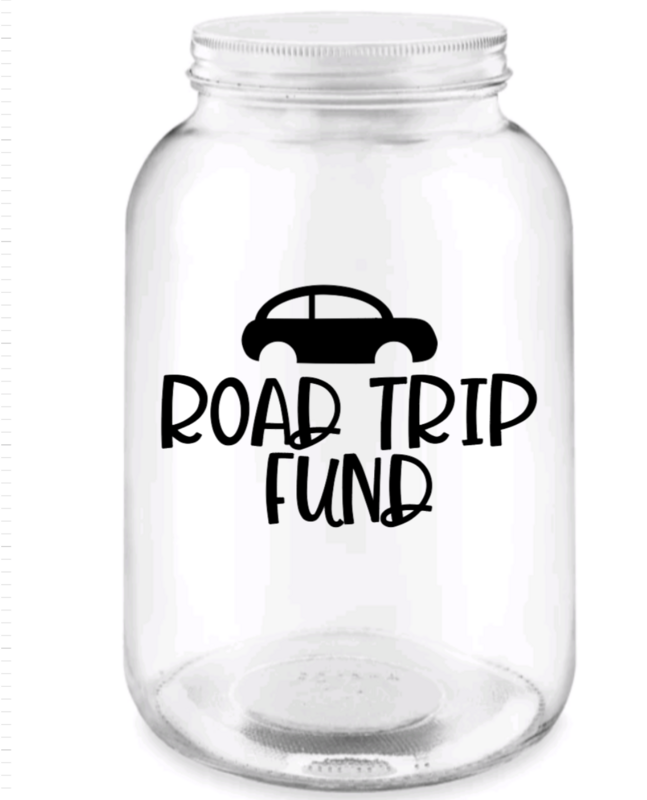 Road Trip Fund Vinyl Label