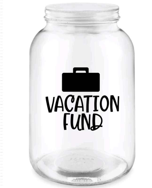 Vacation Fund Vinyl Label