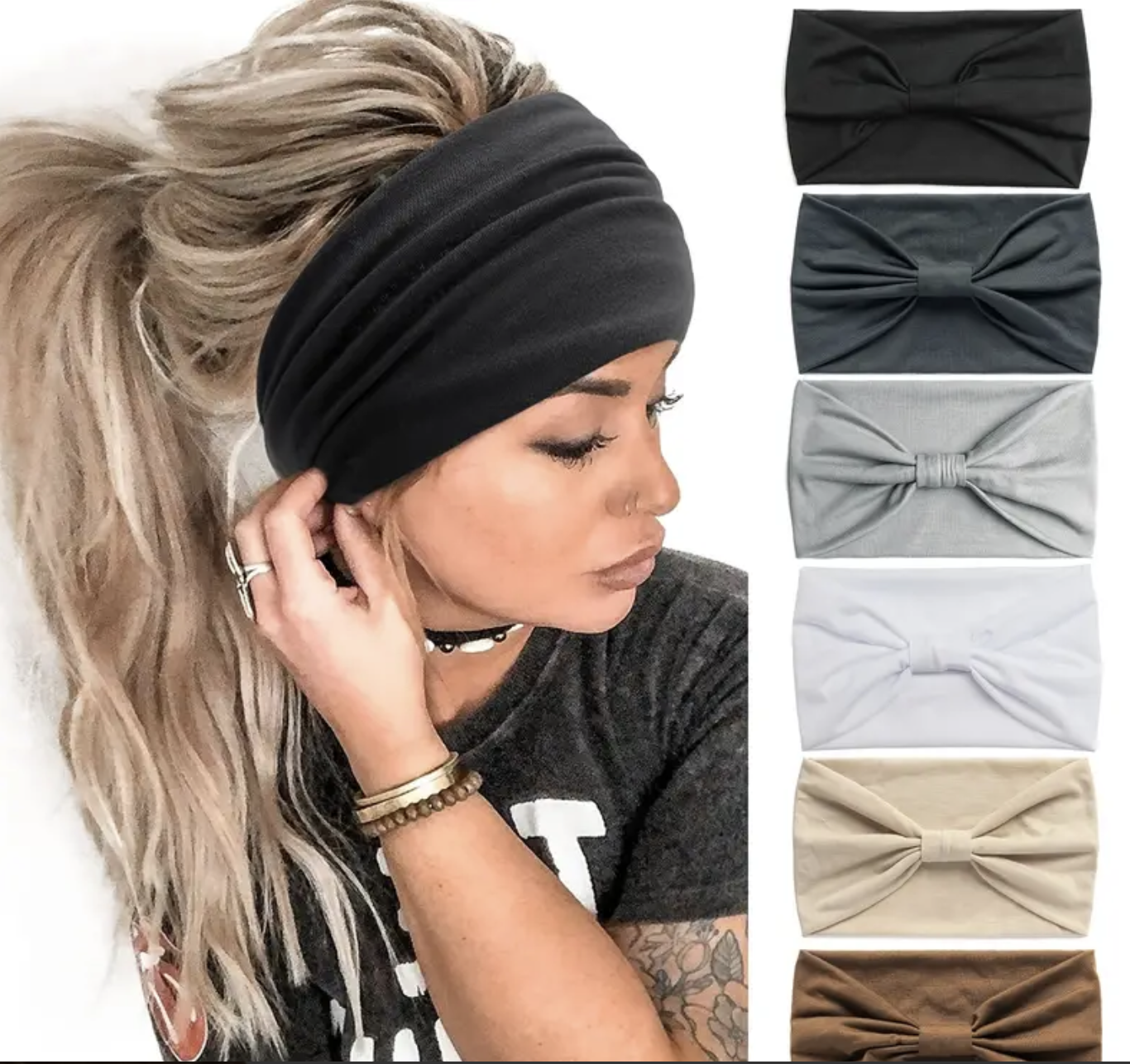 Solid Wide Headband