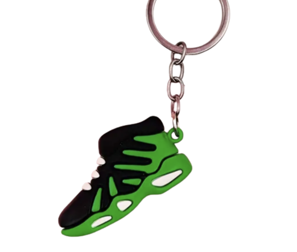 Green Sneaker Dunk Keychain