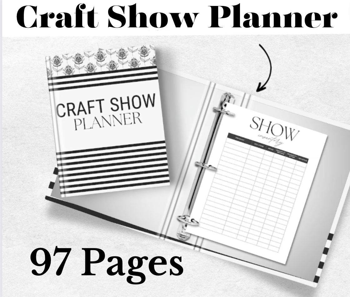 Printable Craft Show Planner