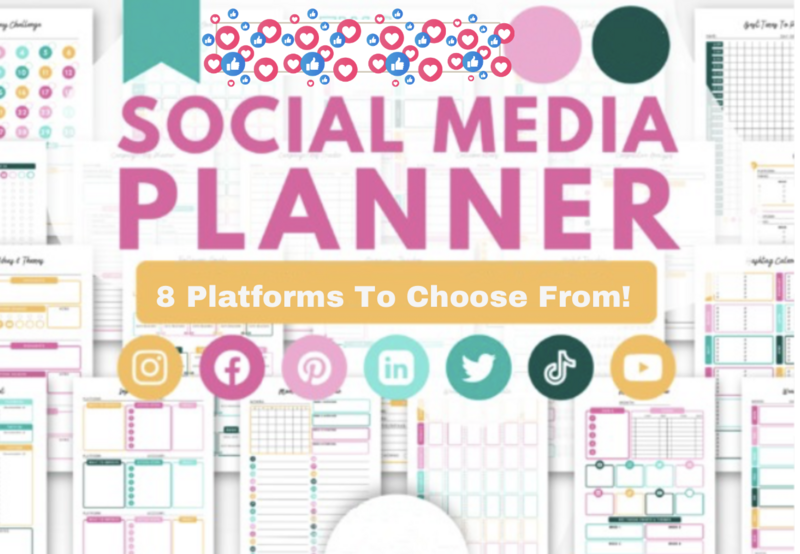 Social Media Planner - 8 Platforms To Choose From