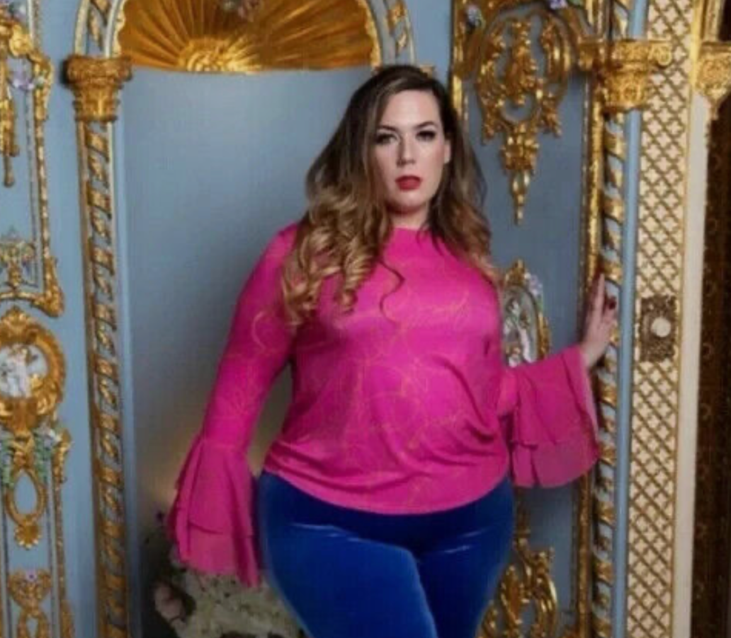 Hot Pink Ruffled Bell Sleeve Top XS - XL