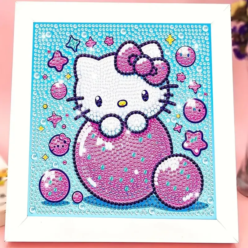 Hello Kitty  5D Diamond Art Painting Kit