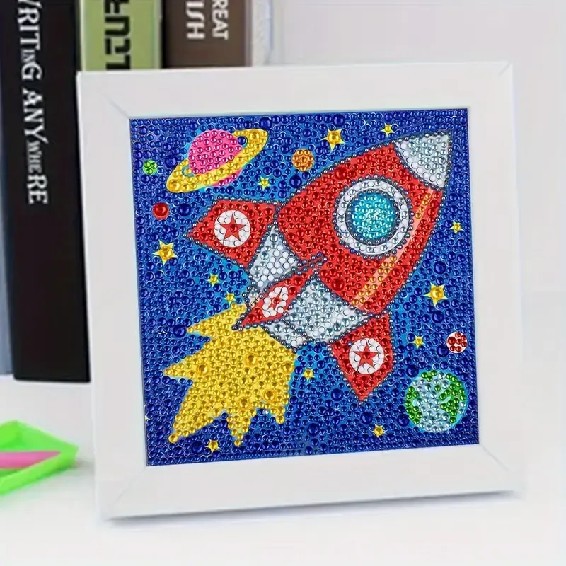 Rocket 5D Diamond Art Painting Kit