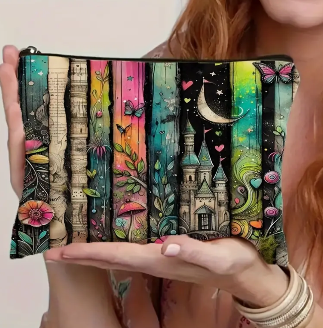 Extra Large Castle Makeup Bag