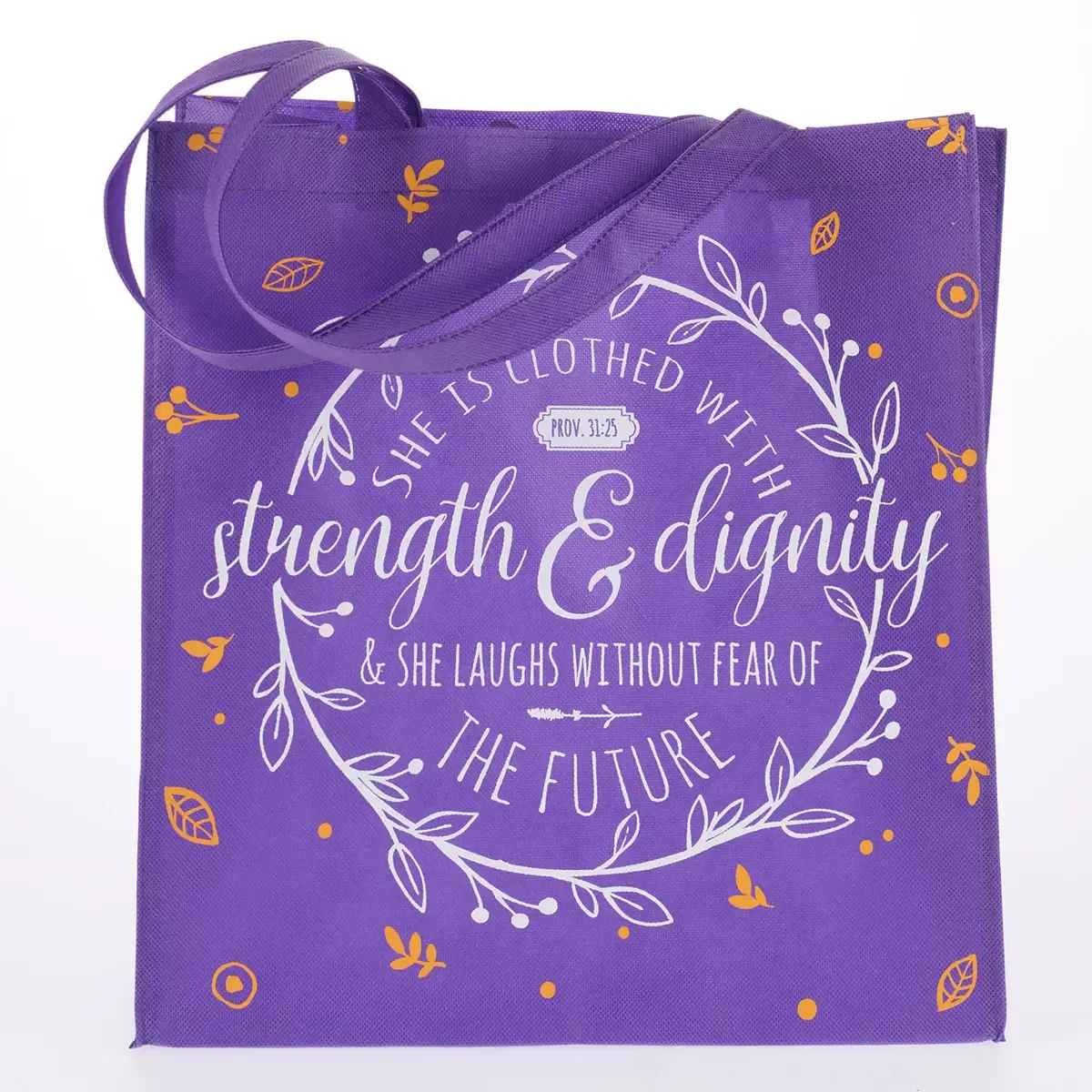Strength &amp; Dignity Large Reusable Shopping Tote