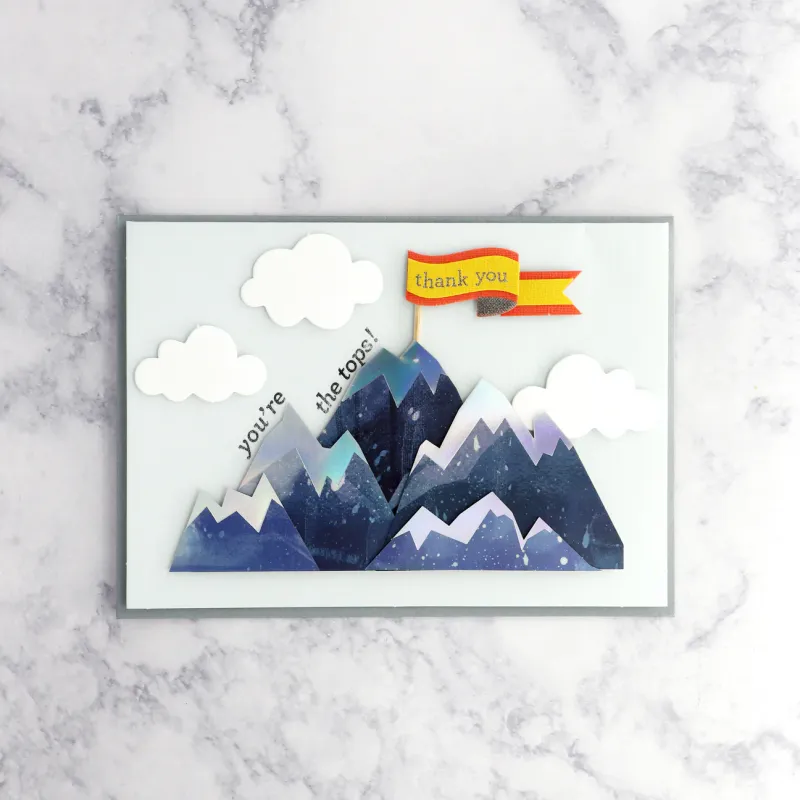 Papyrus Mountain  Thank You Card