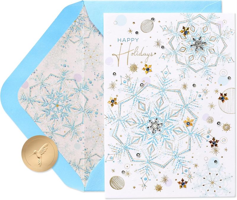 Papyrus  Christmas Card - Sparkles and Shines