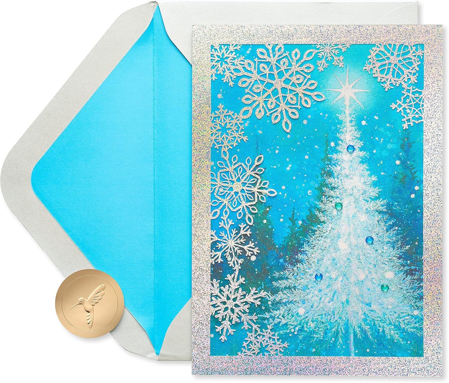 Papyrus Christmas Card - Peace and Joy